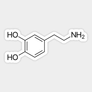 Dopamine - C8H11NO2 Sticker